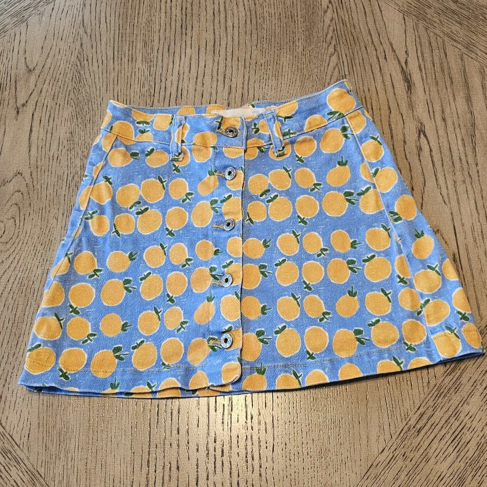 FáBULA girl's lemon skirt size 6